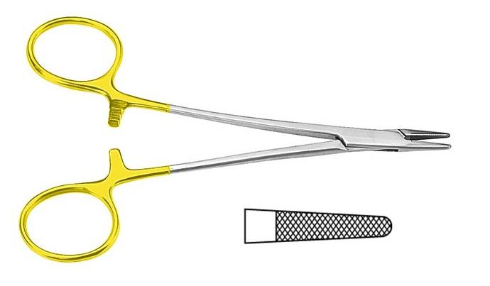 TC HEGAR-BAUMGARTNER Голкотримач; прямий; із зубчиками; 14,0см. Tontarra Medizintechnik GmbH